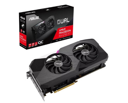 Asus AMD radeon RX 6750 XT 12GB 192bit DUAL-RX6750XT-O12G grafička kartica - Img 1