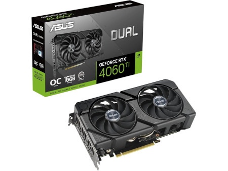 Asus dual-rtx4060ti-o16g-evo nvd/16gb/gddr6/128bit/crna Grafička karta ( 90YV0JH8-M0NA00 )