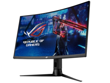 Asus rog xg32vc 32"/va,zakrivljen/2560x1440/170hz/1ms mprt/hdmi,dp,usb monitor ( 90LM03S0-B04170 )