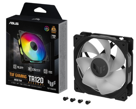 Asus tr120 tuf gaming argb reverse black ventilator