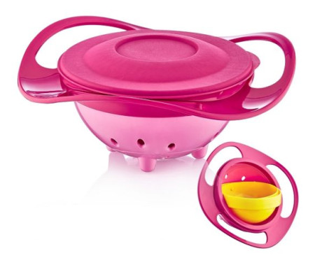 Babyjem činija za hranjenje 360- pink ( 92-23500 )  - Img 1