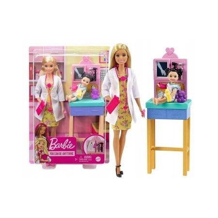 Barbie pedijatar set ( GTN51 )