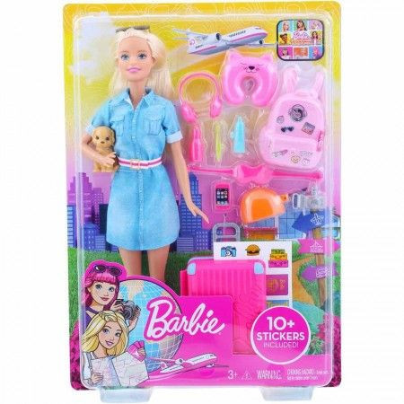 Barbie travel lutka u setu ( MAFWV25 ) - Img 1