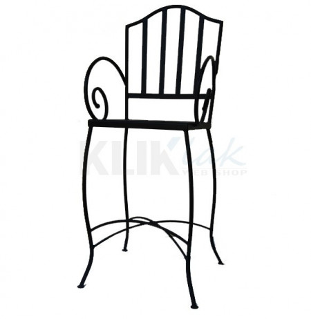 Barska stolica - BS Antik - metalno sedište - Img 1