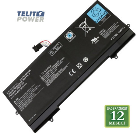 Baterija za laptop FUJITSU LifeBook U772 / FPCBP372 14.4V 45Wh / 3150mAh ( 2829 ) - Img 1