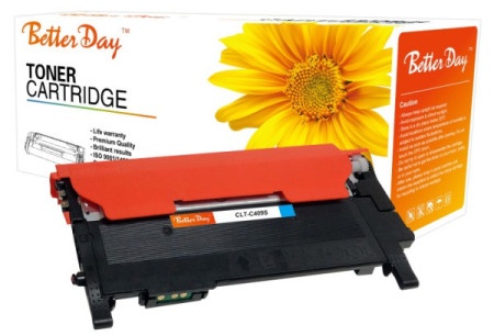 BetterDay CLT-C409S CLP-310/315/310N/315W Toner zam. toner kasetaza Samsung Cyan 1K