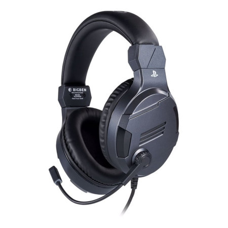 Bigben PS4 wired stereo gaming headset V3 titanium ( 050880 ) - Img 1