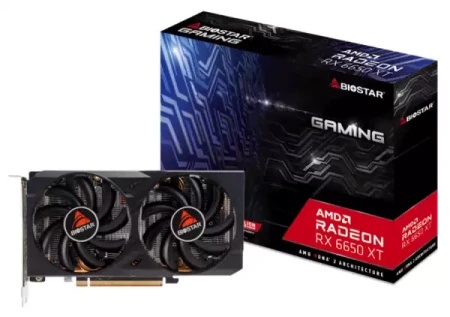 Biostar grafička kartica RX6650XT 8GB DDR6 128bit HDMI3DP
