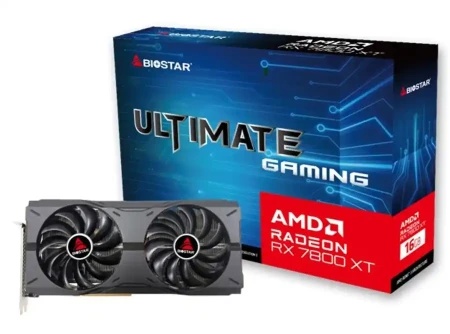 Biostar rx-7800xt 16gb gddr6 256 bit 3xdp/hdmi Graficka karta