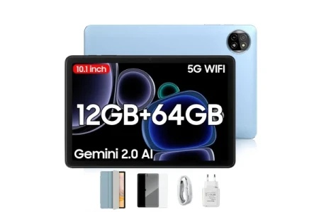 Blackview Tab 20 Wifi 800x1280 HD+ IPS/4GB/64GB/5MP-8MP/Android 15/blue Tablet 10.1