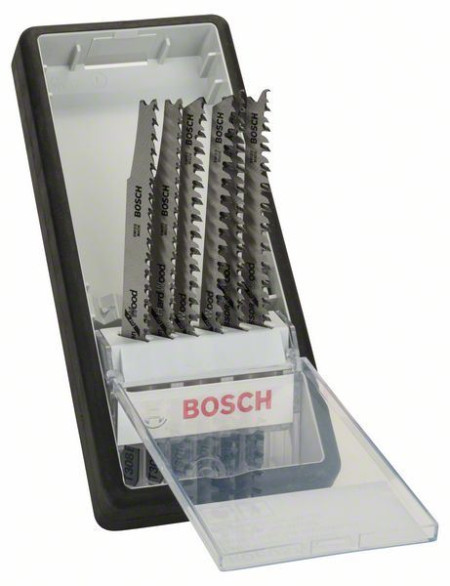 Bosch 6-delni Robust Line set listova ubodne testere Wood Expert T-drška Bosch 2607010572, T 308 B T 308 BF T 301 BCP (2x) T 234 X (2x)