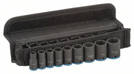 Bosch 9-delni set umetaka nasadnih ključeva 25 mm 6, 7, 8, 9, 10, 11, 12, 13, 14 mm ( 2608551096 ) - Img 1