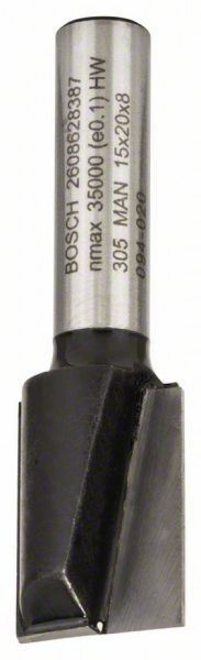 Bosch glodala za kanale 8 mm, D1 15 mm, L 20 mm, G 51 mm ( 2608628387 )
