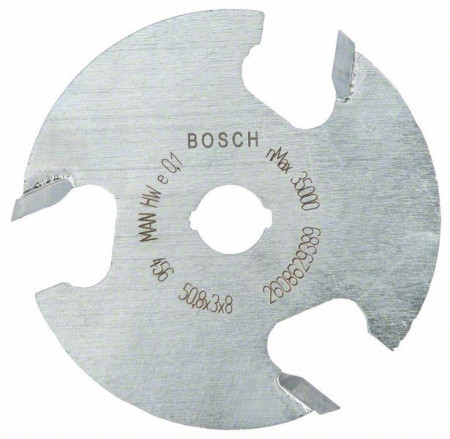 Bosch pločasto glodalo za žlebove 8 mm, D1 50,8 mm, L 3 mm, G 8 mm ( 2608629389 )