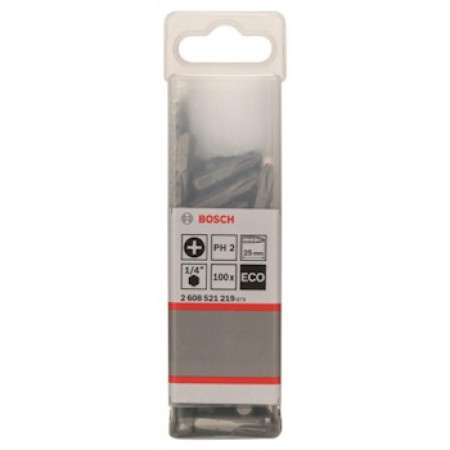 Bosch Set bitova odvtrača PH2 25mm ( 2608521219 )