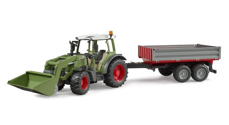 Bruder traktor fendt vario 211 sa prikolicom i utovarivačem ( 21825 ) - Img 1