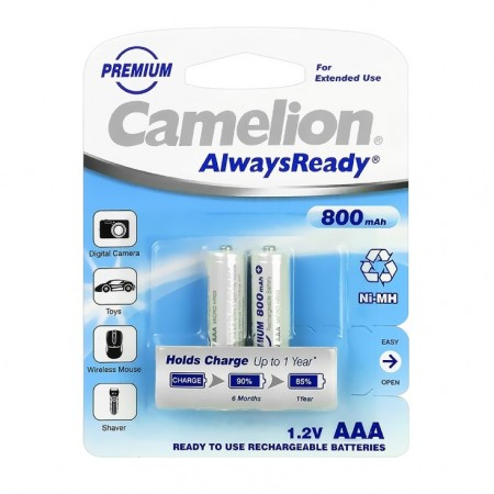 Camelion punjive baterije AAA 800 mAh ( CAM-NH-AAA800ARBP2 )