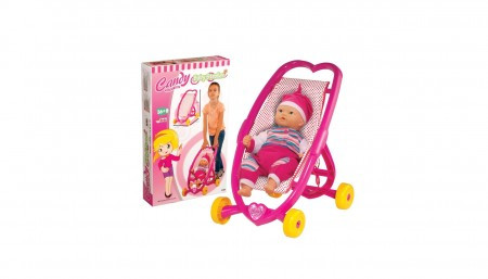 Candy&Ken kolica za bebu roze ( 019605 )