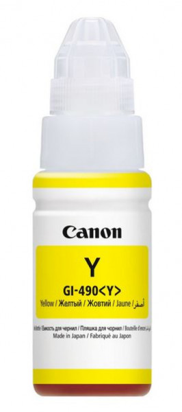 Canon ink bottle GI-490 Y EMB