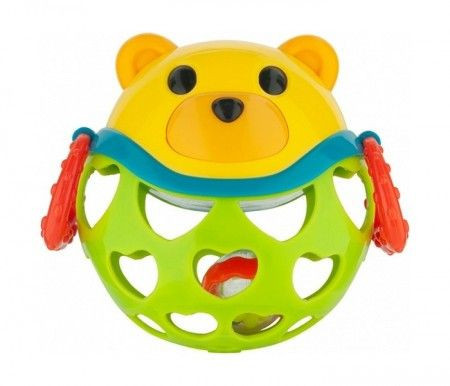 Canpol baby interaktivna igračka sa zvečkom - green bear ( 79/101_gre ) - Img 1