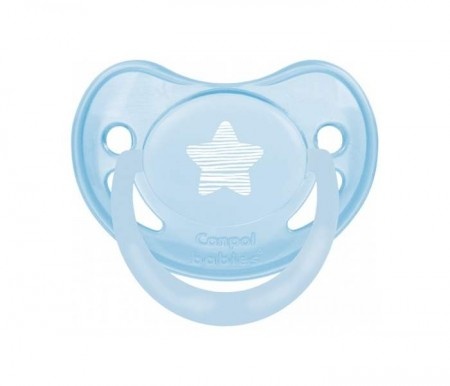 Canpol varalica orthodontic silicone  6-18 m (1pc) pastelove ( 22/420 )-1