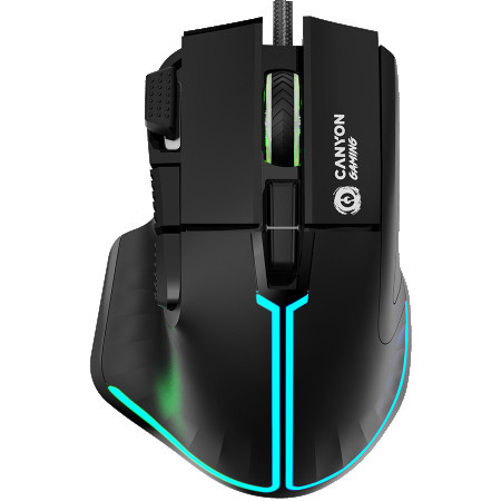 Canyon gm-636 fortnax 9keys gaming wired mouse ( CND-SGM636B )