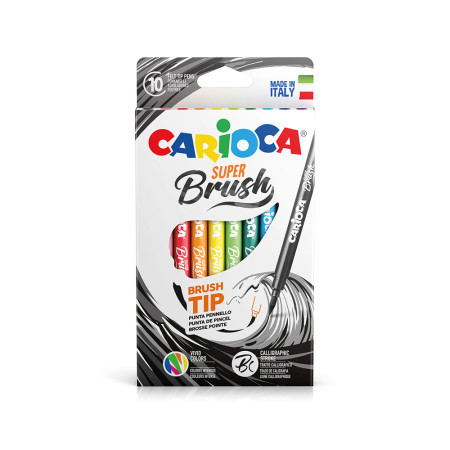 Carioca flomaster super brush 1/10 42937 ( B141 ) - Img 1