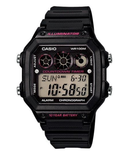 Casio collection muški sat ( AE-1300WH-1A2 )