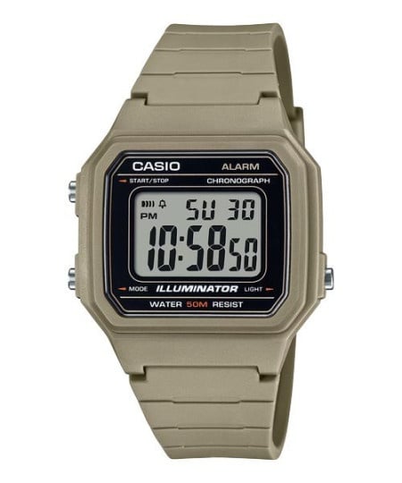 Casio collection unisex sat ( W-217H-5A )