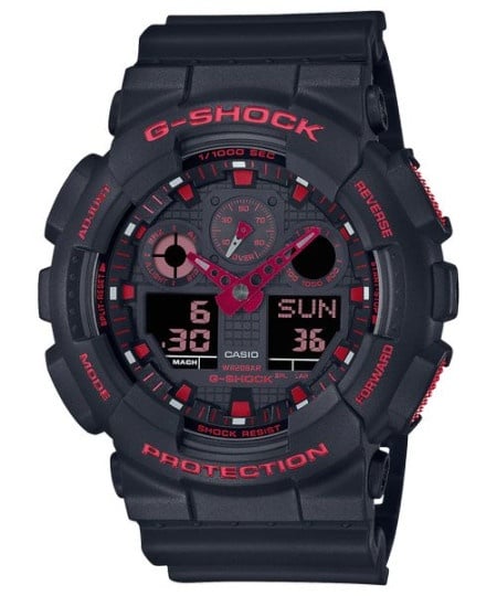 Casio g-shock muški sat ( GA-100BNR-1A )