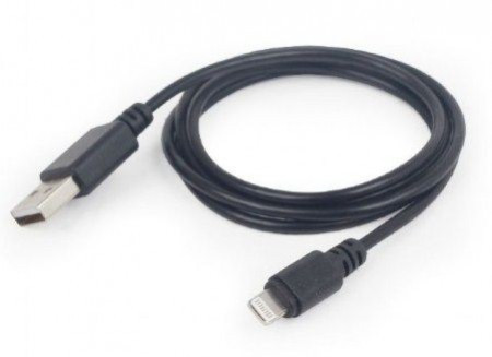 CC-USB2-AMLM-1M Gembird USB 2.0 A-plug to Apple iphone L-plug 8-pin cable 1M - Img 1