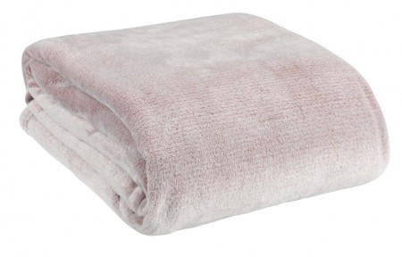 Ćebe flanel 200x220 roze - Img 1