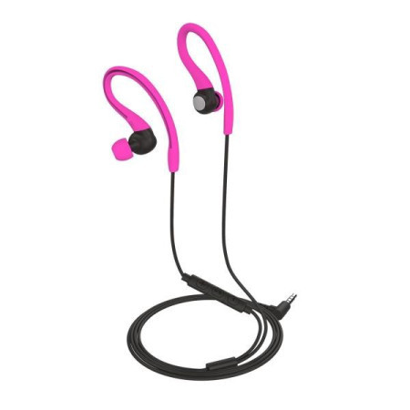 Celly sportske žičane slušalice u crnopink boji ( UP700ACTPK )
