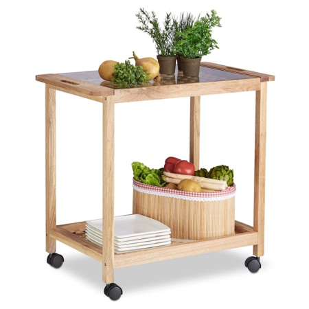 CH Home Pomoćni stočić na točkićima Jolly 660x660x380