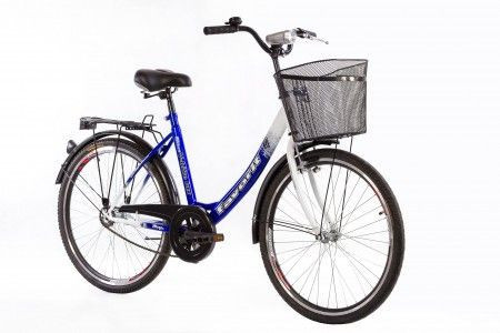 CITY Bicikla V-Bike Lux 26&quot; plava/bela ( 460099 ) - Img 1