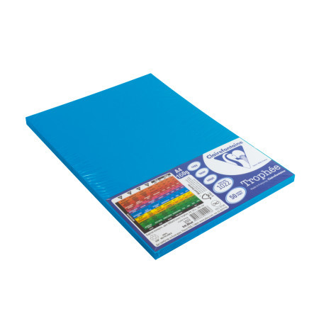 Claire, kopirni papir, A4, 160g, intenzivna plava, 50K ( 486385 ) - Img 1
