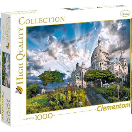 Clementoni puzzle 1000 delova monmartr ( 35539 ) - Img 1