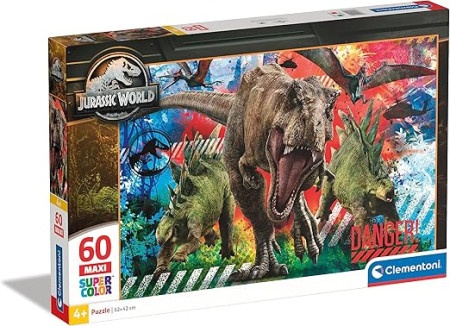 Clementoni puzzle 60 maxi jurassic world ( CL26456 )