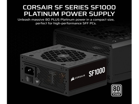 Corsair sf1000 1000w/sfx/80+platinum/modularno/crna Napajanje ( CP-9020257-EU )