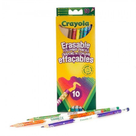 Crayola 10 pisi-brisi olovaka drvena bojica ( GAP256247 ) - Img 1