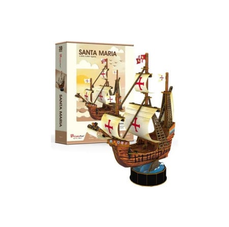 Cubicfun puzzle santa maria t4031h ( CBF240318 )  - Img 1