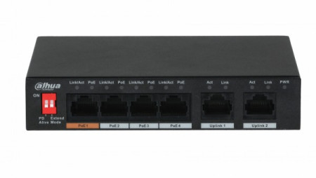 Dahua PFS3006-4ET-60-V2 4porta poe switch ( 90091 )