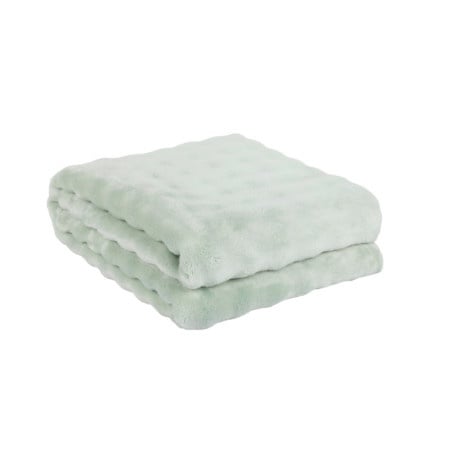 Dekordom ćebe soft wave 200x220 - light green ( 024926 )-1