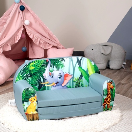 Delsit dečija velika fotelja na razvlačenje "Adorable Elephant"