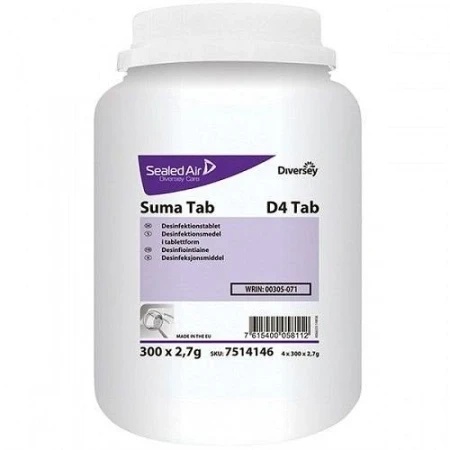 Diversey Suma Tab D4 300 tableta za dezinfekciju na bazi hlora 810g ( Div-100028 )