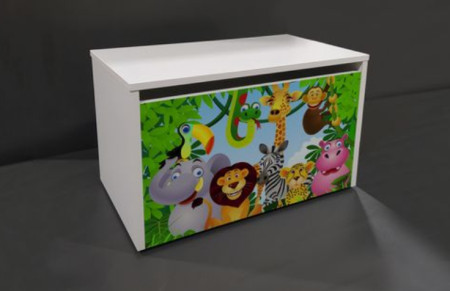 Drvena kutija za igračke Madagascar ( 740013 ) - Img 1
