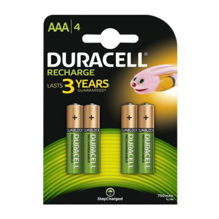 Duracell punjive baterije AAA 750 mAh ( DUR-NH-AAA750/BP4 )