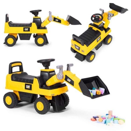 Ecotoys Bager guralica utovarivač za decu yellow ( 663 )