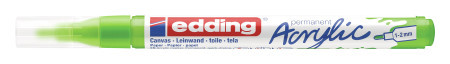 Edding akrilni marker E-5300 fine 1-2mm obli vrh limun zelena ( 12MA53FG )