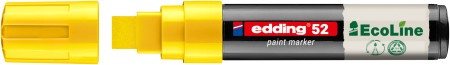 Edding  Paint marker E-52 Ecoline Jumbo 4-15mm žuta ( 12PM52G )-1